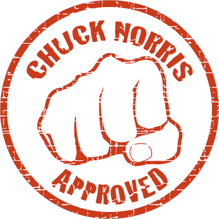 CHUCK NORRIS APPROVED - ClipArt Best