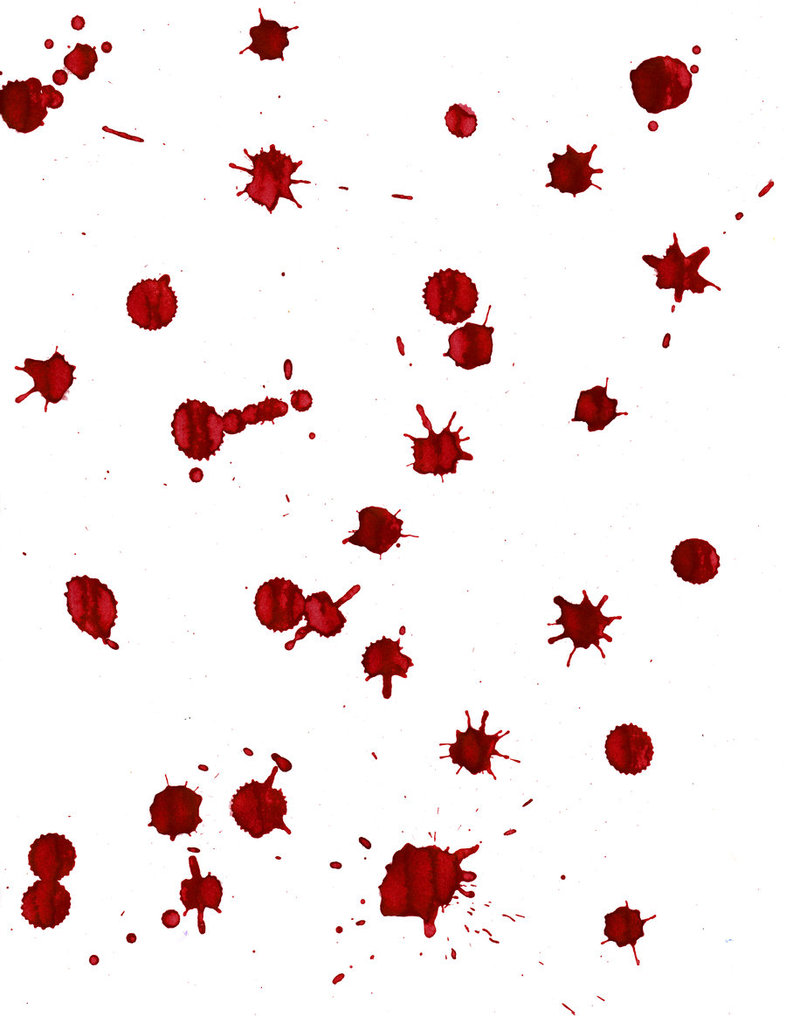 clip art blood splatter - photo #45