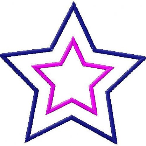 Double Star Applique Designs 424 | appliquedesigns - Patterns on ...