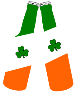 Beer Bottles Irish Flag Clip Art Download
