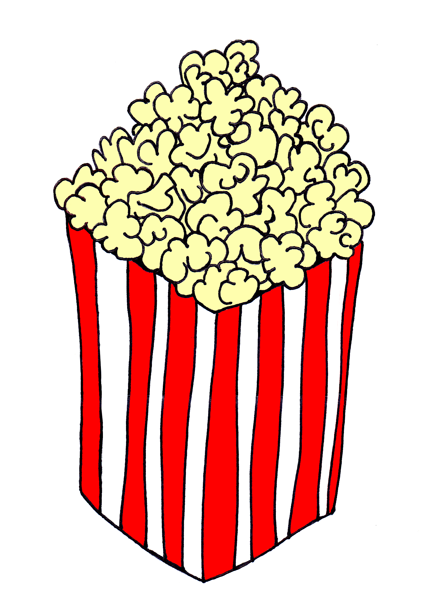 Popcorn Emoticon - ClipArt Best