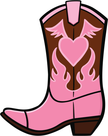 Cowgirl Boots Clipart  ClipArt Best