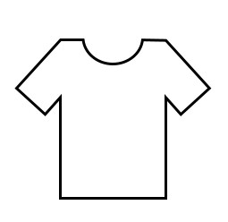 T Shirt Outline Image