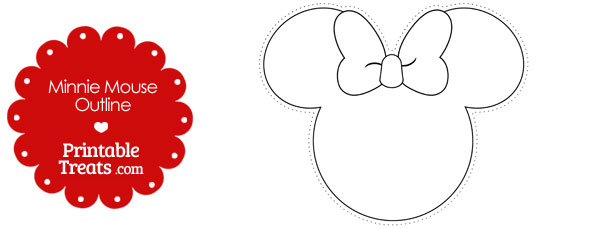 Minnie Mouse Headoutline ClipArt Best Minnie Mouse Headoutline ClipArt Best