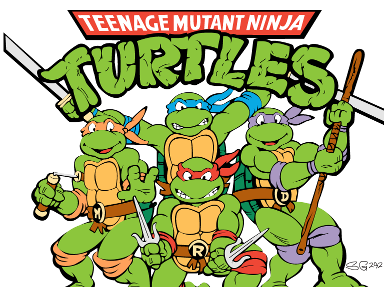 Teenage Mutant Ninja Turtles Vector Logo - ClipArt Best