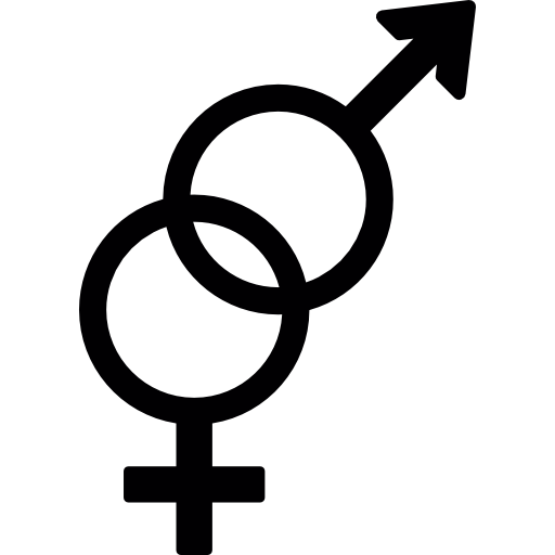 Male and female symbol - Free signs icons