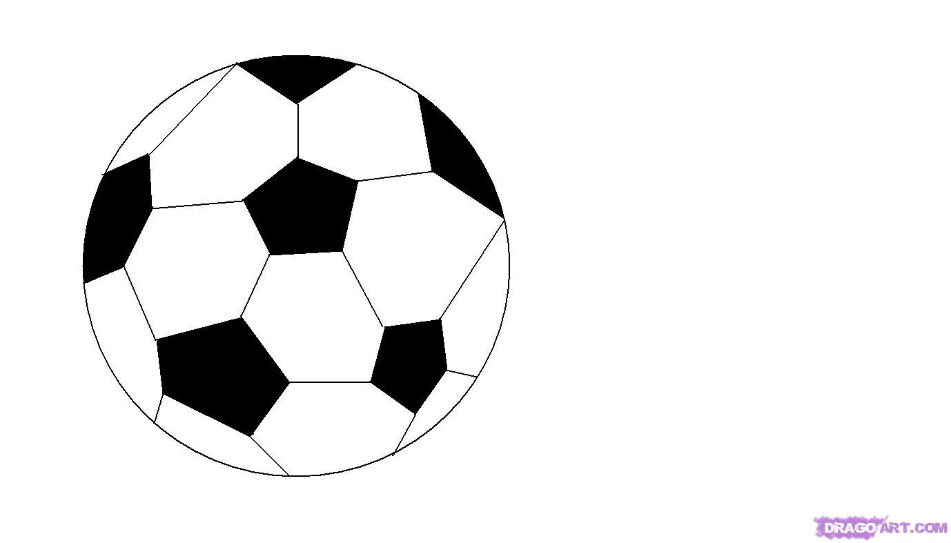 How to Draw a Soccer Ball, Step by Step, Sports, Pop Culture, FREE ...