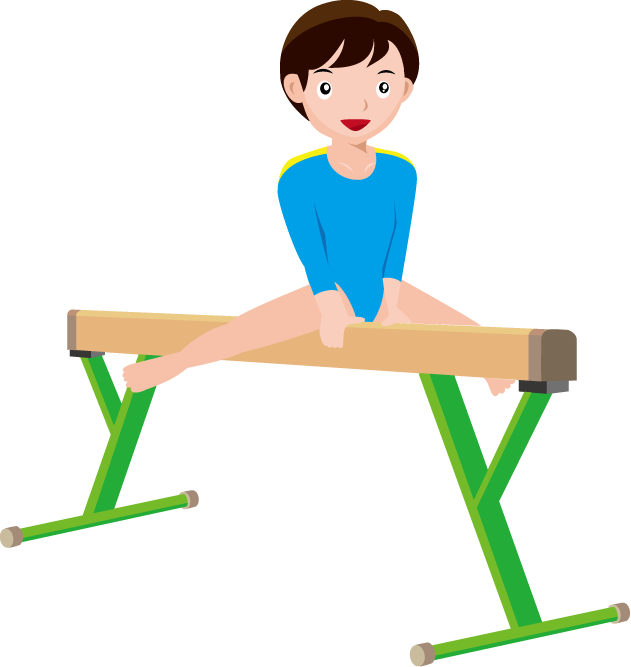 free clip art gymnastics cartoon - photo #15