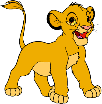 Free lion cub clipart