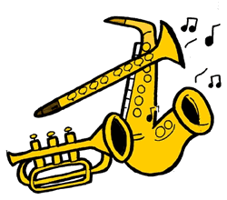 Free musical instrument clipart images