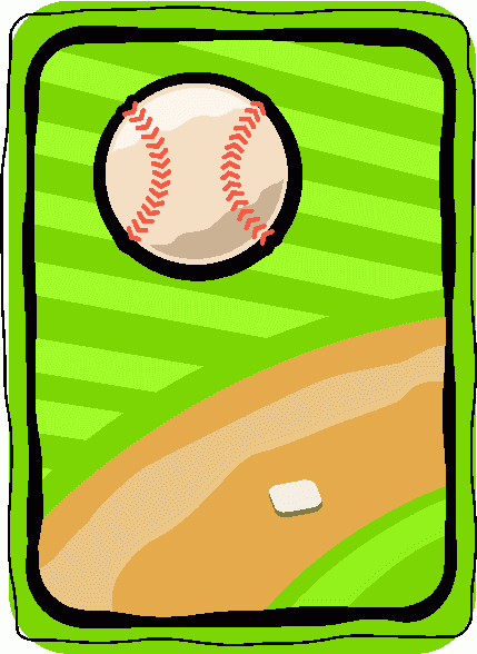 Baseball Field Cartoon