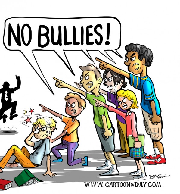 Stop Bullying Cartoon Speak Up â¤ Cartoon