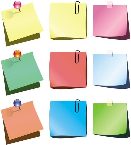 Sticky notes free vector download (1,354 Free vector) for ...