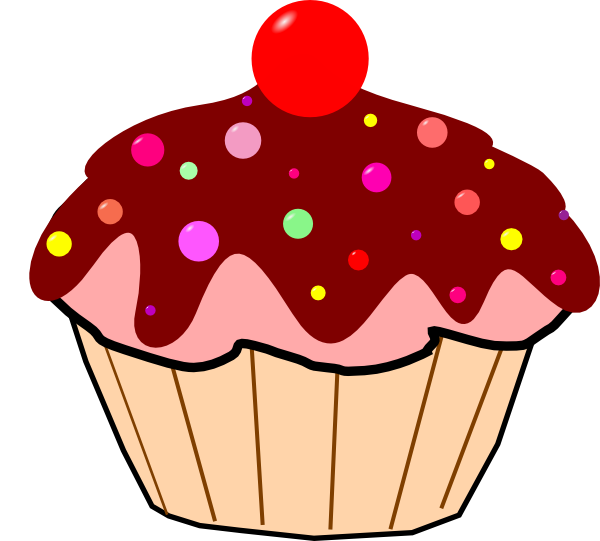 Cartoon cupcakes clipart
