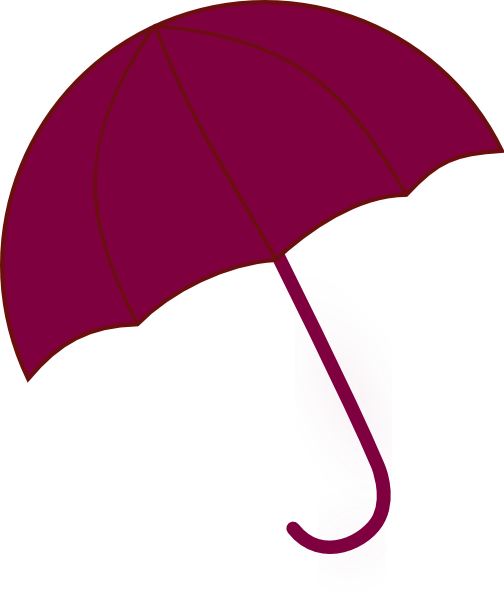 Purple Umbrella - ClipArt Best