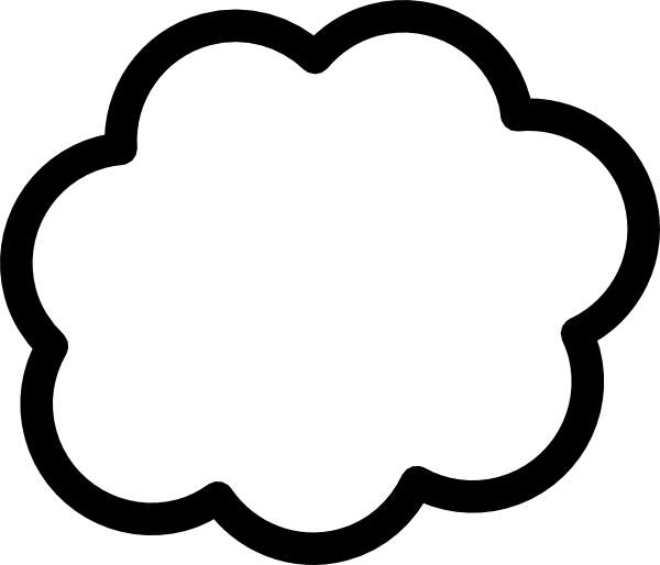 Cloud clip art black and white free clipart images 2 - Cliparting.com