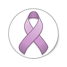 Lavender Cancer Ribbon Clipart - Free to use Clip Art Resource