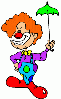 Clown clipart for kids