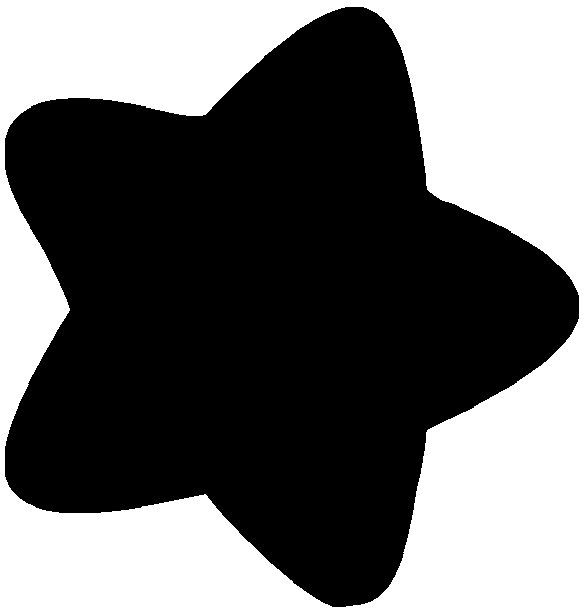 Black Star Template ClipArt Best