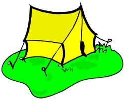 Full Version of Tent Clipart
