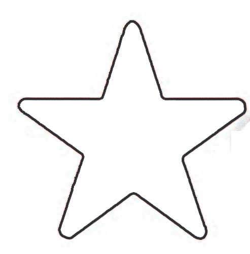 star template for kids clipart best - Asthenic.net