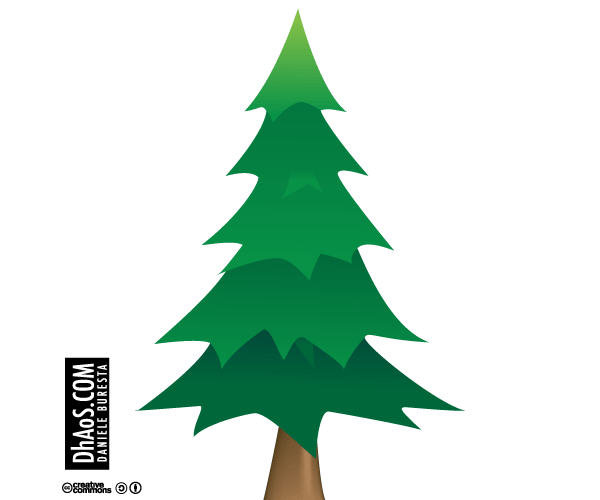 pine tree clip art vector - photo #15