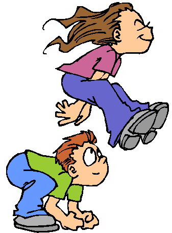 Free clipart kids playing sports