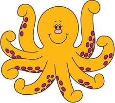 Octopus Clipart - Tumundografico