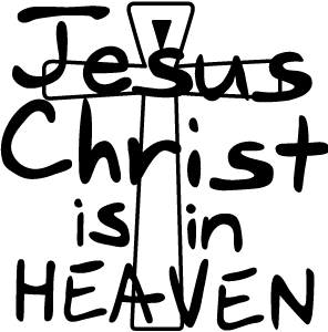 Anderson's "Jesus Christ Is In Heaven" Logo Photo by GrayNine ...