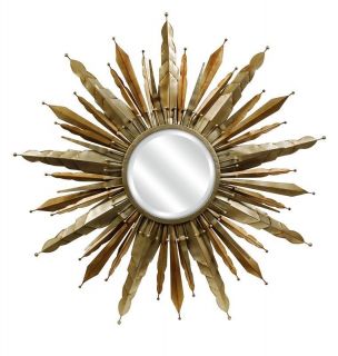 Round wall mirror large, sunburst clip art round gold sunburst ...