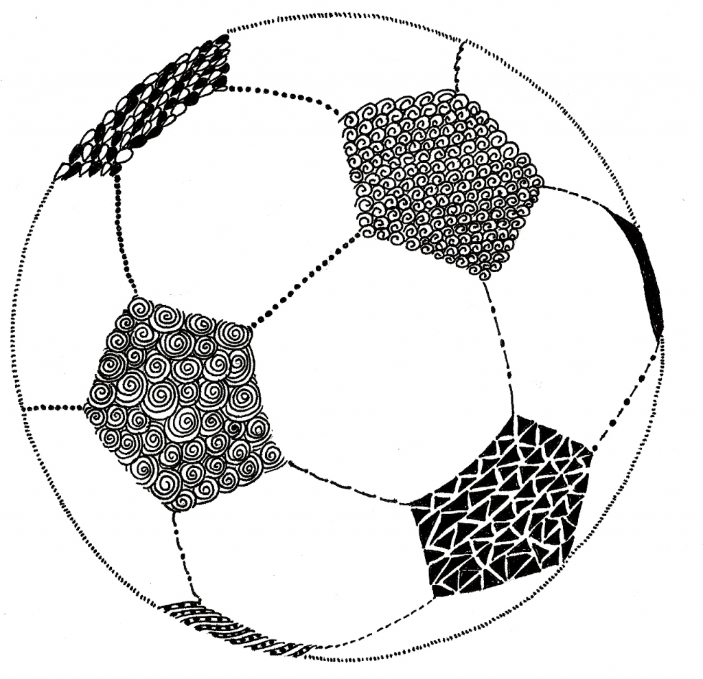 Soccer Ball Drawing - ClipArt Best