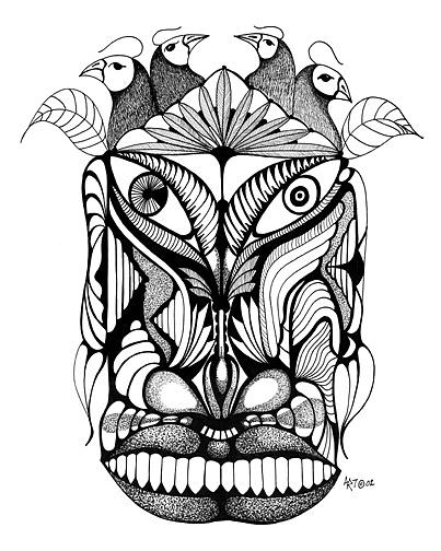 clip art african masks - photo #16