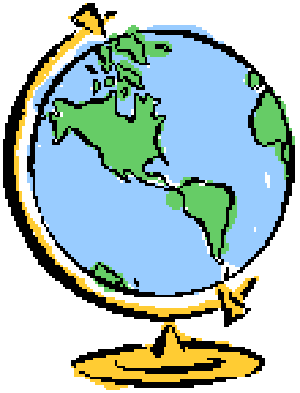 Clipart globe world