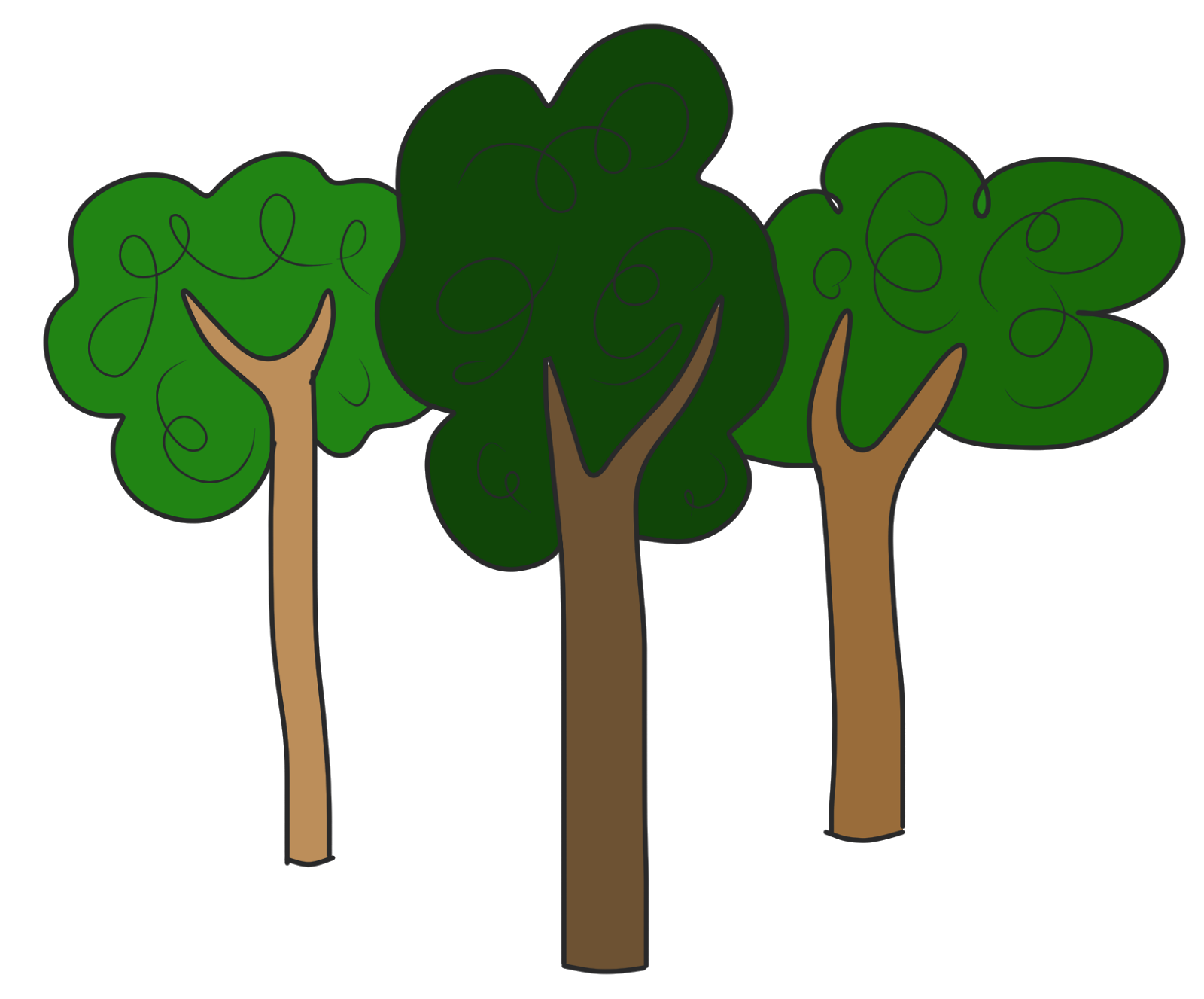 Clipart trees