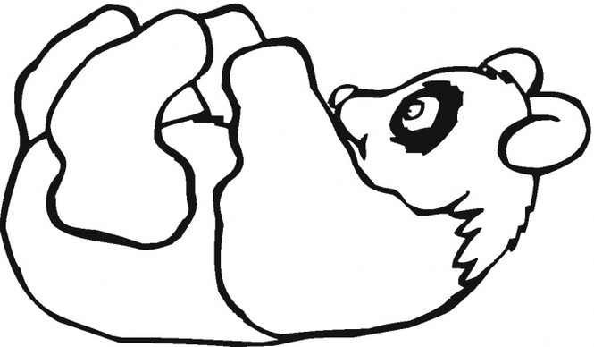 Panda Coloring Pages Clipart - Free to use Clip Art Resource