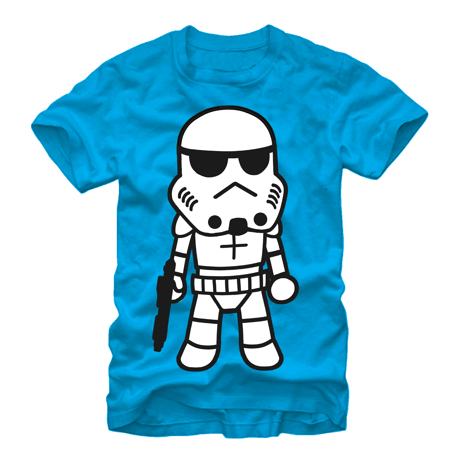 Star Wars Men's - Stormtrooper Cartoon T Shirt