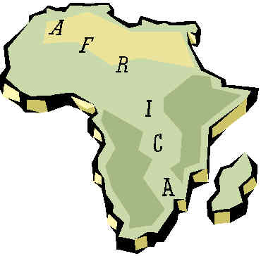 Africa Continent Clipart