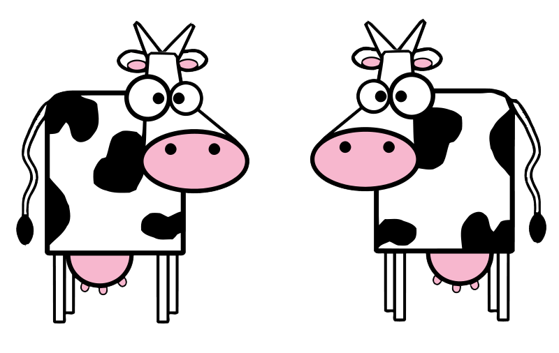 Cows Clipart - Tumundografico
