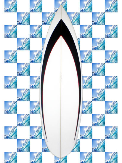 Deco-Surf - Airbrushed Surfboard Gallery - Simple Airbrushed ...