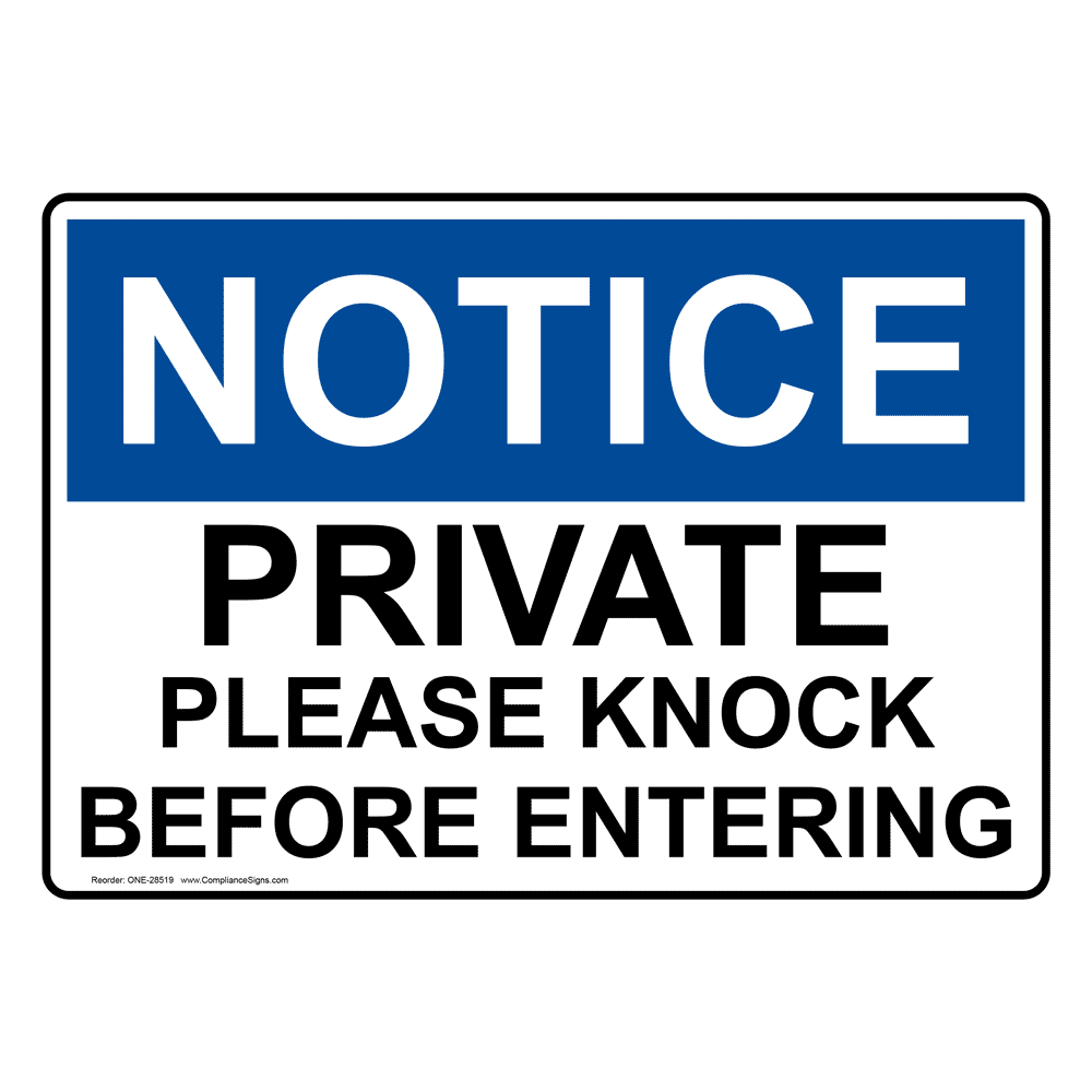 Please Do Not Enter Sign Six 662 | WSOURCE
