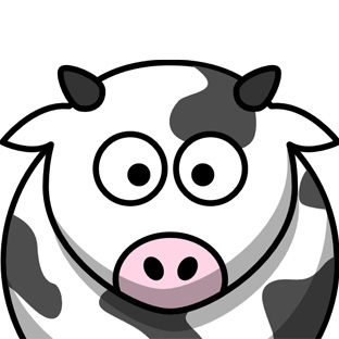 Cute Cartoon Cow | Free Download Clip Art | Free Clip Art | on ...