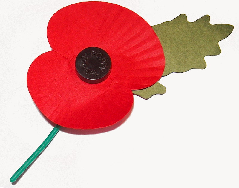 types of remembrance poppy