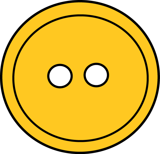 Yellow button clip art