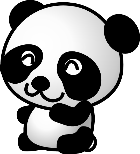 clipart panda cupcake - photo #41