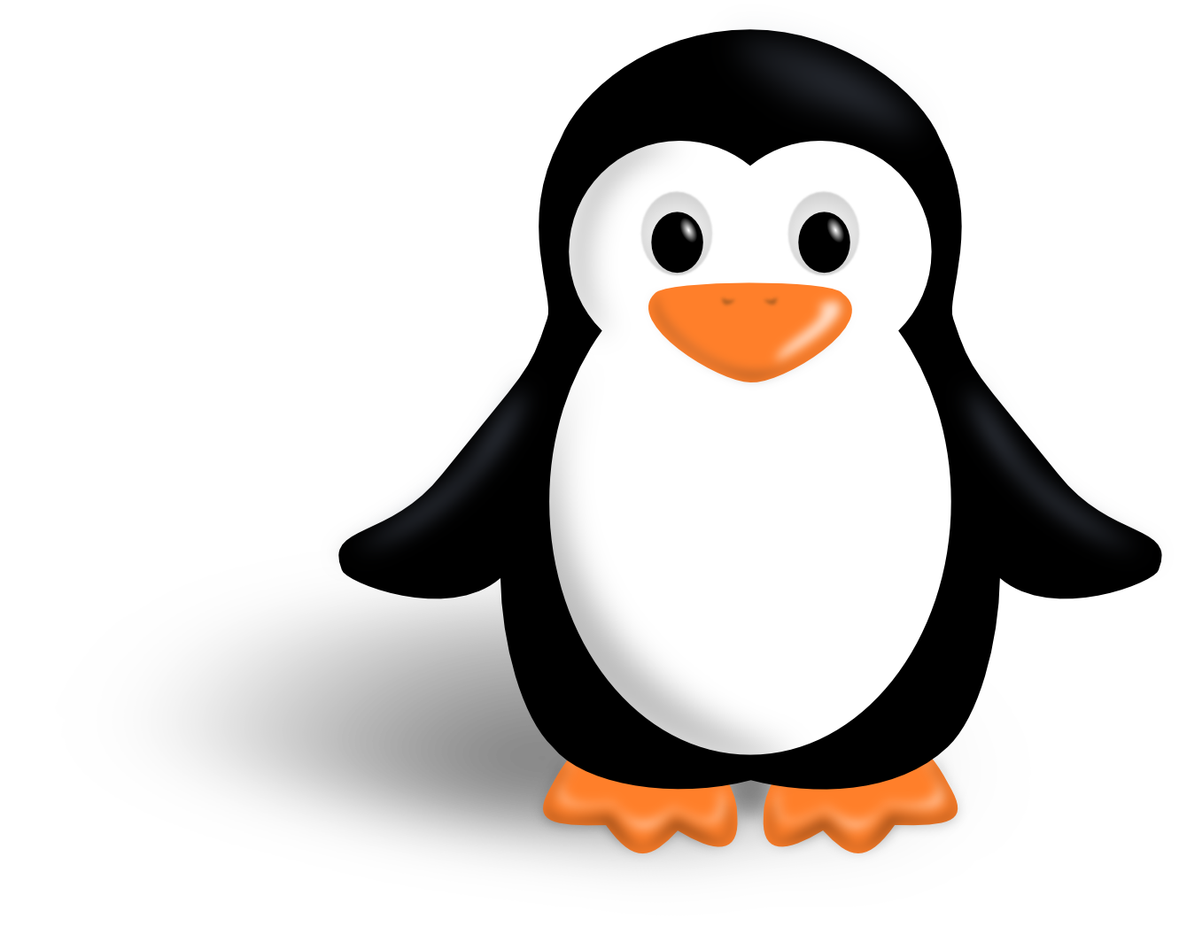 Penguin classic clipart - ClipartFox