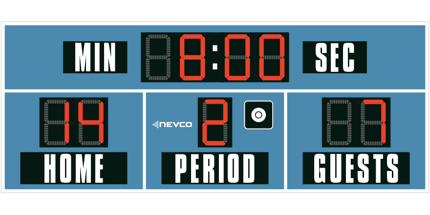 390 views Football Scoreboards: High School & College Video Display | NEVCO