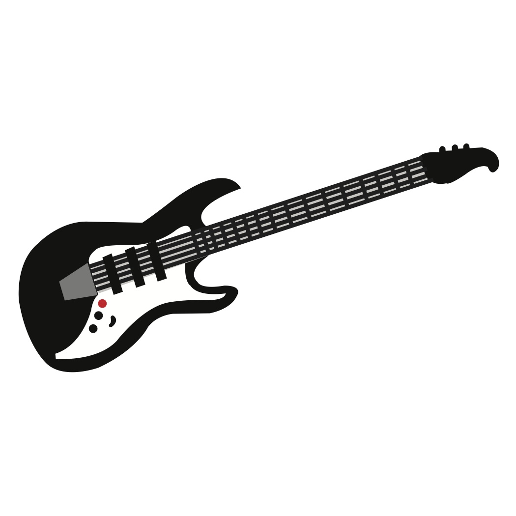 Free SVG File Download – Electric Guitar – BeaOriginal - Blog