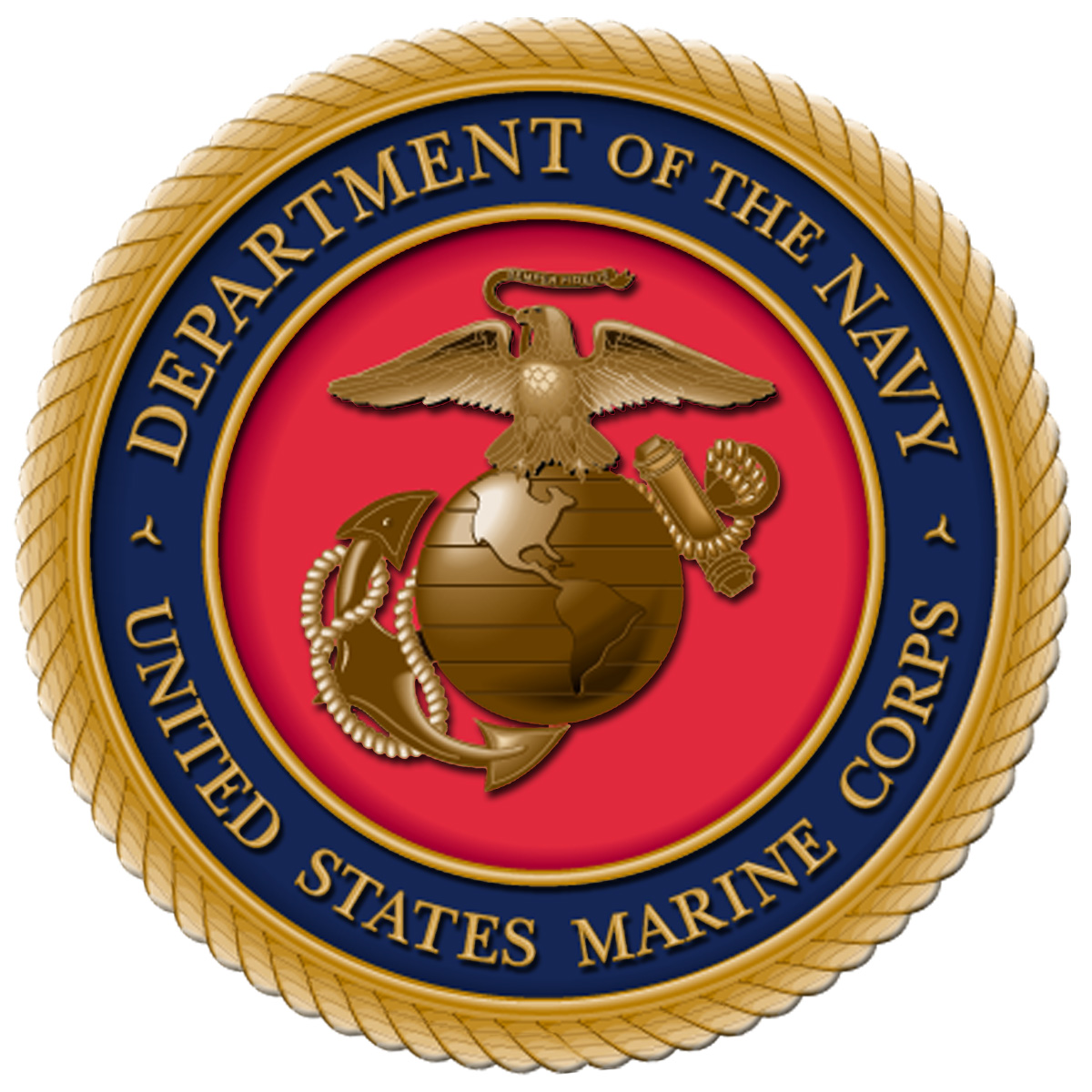 Go Back Images For Marines Logo Drawing | Mewarnai