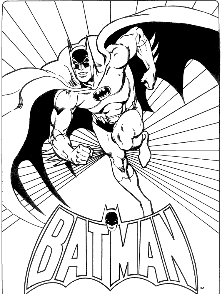 l batman Colouring Pages