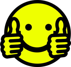 Excited Smiley Face With Thumbs Up Clip Art - ClipArt Best